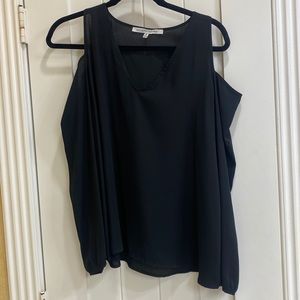 Cold shoulder style top